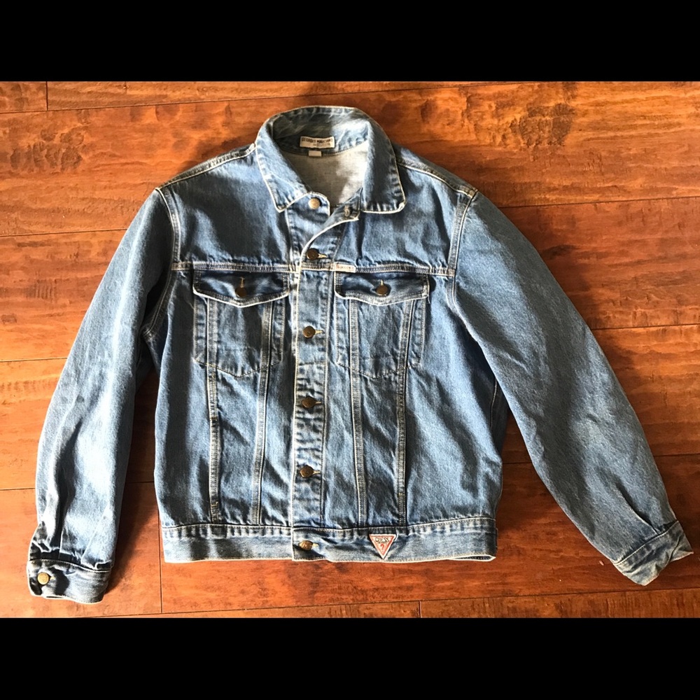 Vtg. Georges Marciano Guess Denim Jacket - XL